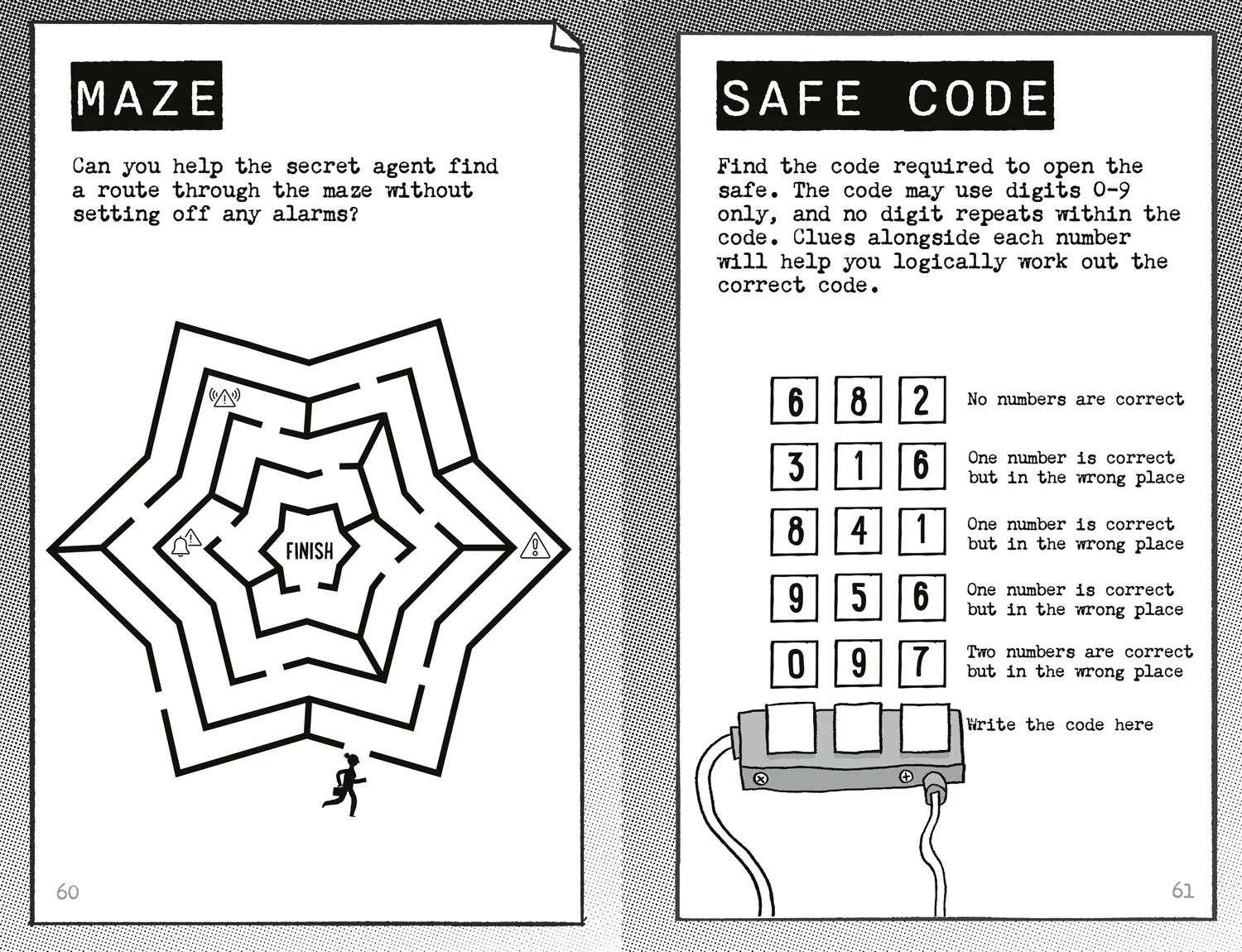 Spy Agency Puzzle Book – The Risky Rescue: Solve puzzles, crack codes and take on a top secret mission - Image 3