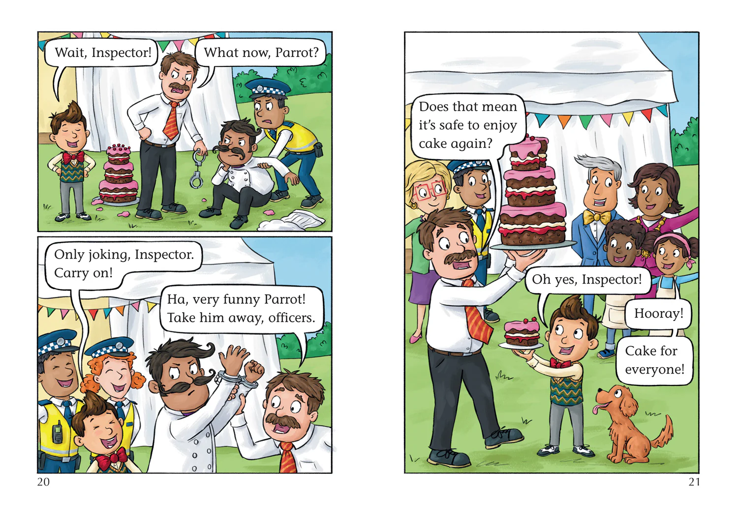 Collins Big Cat - Hector Parrot and the Great Cake Robbery: Band 08/Purple - Image 3