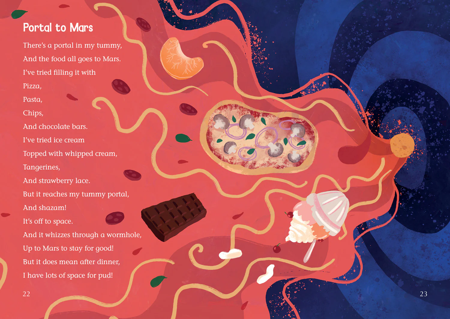 Collins Big Cat - Giraffe in Space and other silly poems: Band 10/White - Image 3