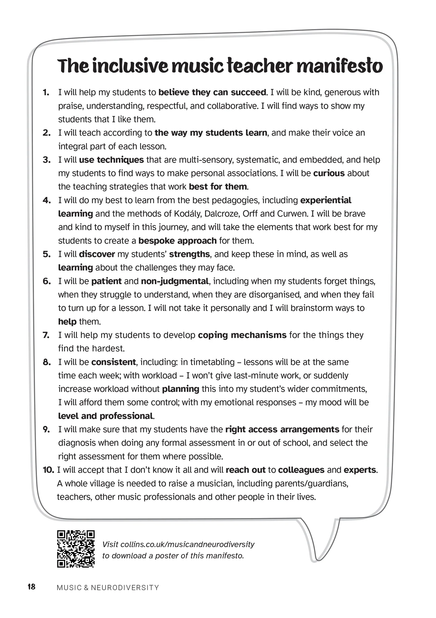 How to Teach Music - Music and Neurodiversity: A practical guide for teachers and parents - Image 4