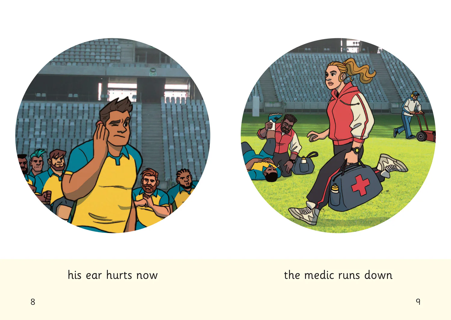 Big Cat Phonics for Little Wandle Letters and Sounds Revised – Age 7+ - Cool Jobs: Ref, Medic, Coach: Phase 3 Set 1 Blending practice - Image 3