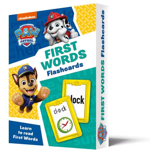 Paw Patrol - PAW Patrol First Words Flashcards: Have fun learning to read with the PAW Patrol pups