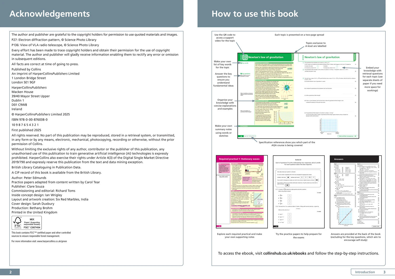 Collins A level Revision - AQA A-level Physics Organise and Retrieve Your Knowledge: Ideal for the 2026 and 2027 exams - Image 3