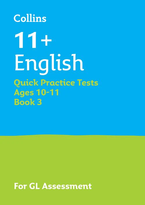 Collins 11+ Practice - 11+ English Quick Practice Tests Age 10-11 (Year 6) Set C: For the 2026 GL Assessment Tests