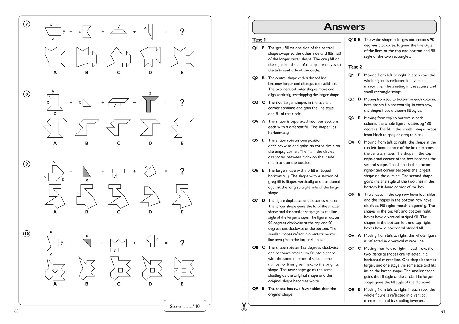 Collins 11+ Practice - 11+ Non-Verbal Reasoning Quick Practice Tests Age 10-11 (Year 6) Set C: For the 2026 GL Assessment Tests - Image 4