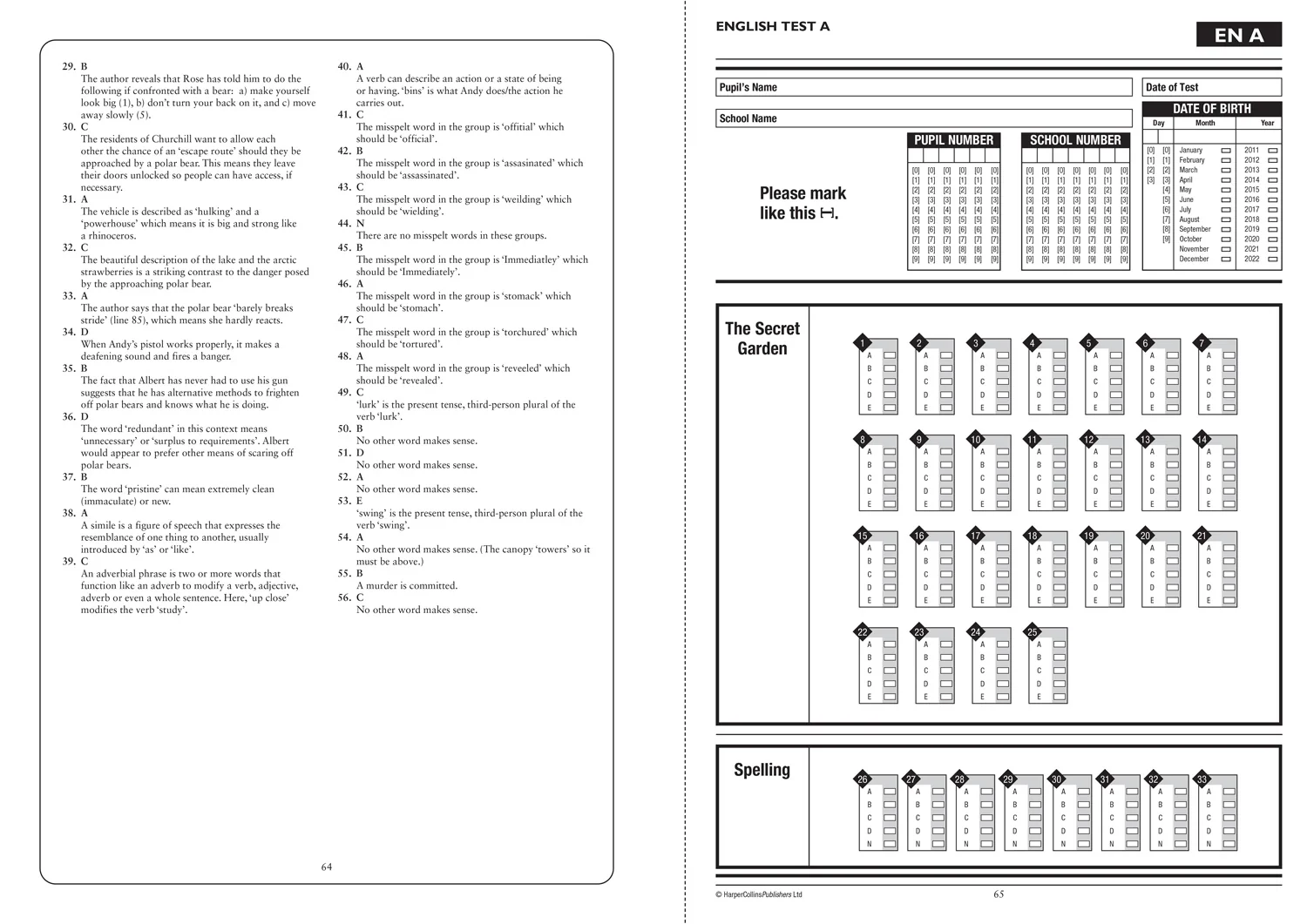 Collins 11+ Practice - 11+ English Practice Papers Set C: For the 2026 GL Assessment Tests - Image 5