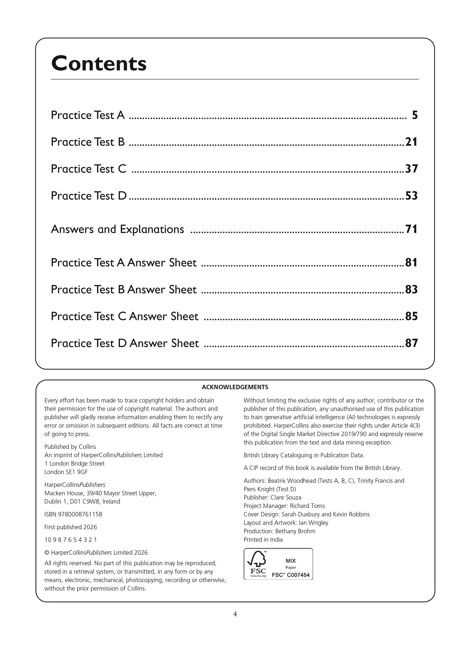 Collins 11+ Practice - 11+ Non-Verbal Reasoning Practice Papers Set C: For the 2026 GL Assessment Tests - Image 2