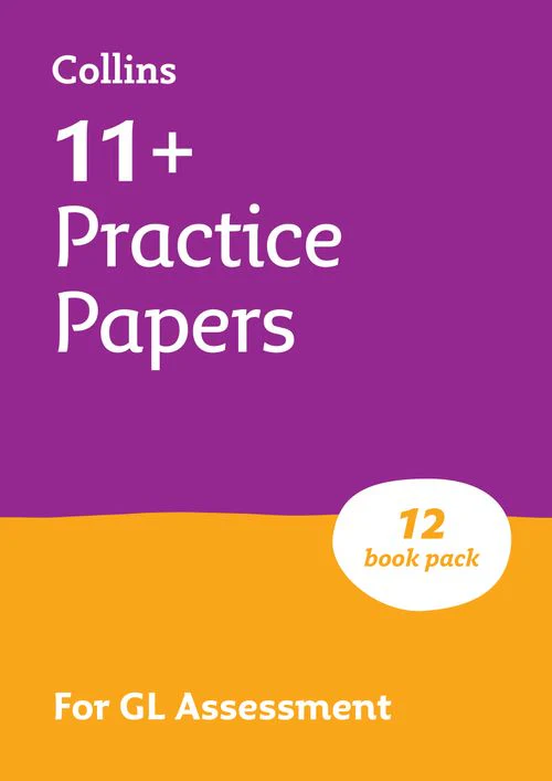 Collins 11+ - 11+ GL English, Maths, Verbal Reasoning and Non-Verbal Reasoning Practice Papers Pack (with 12 Practice Papers books): For the 2026 GL Assessment Tests