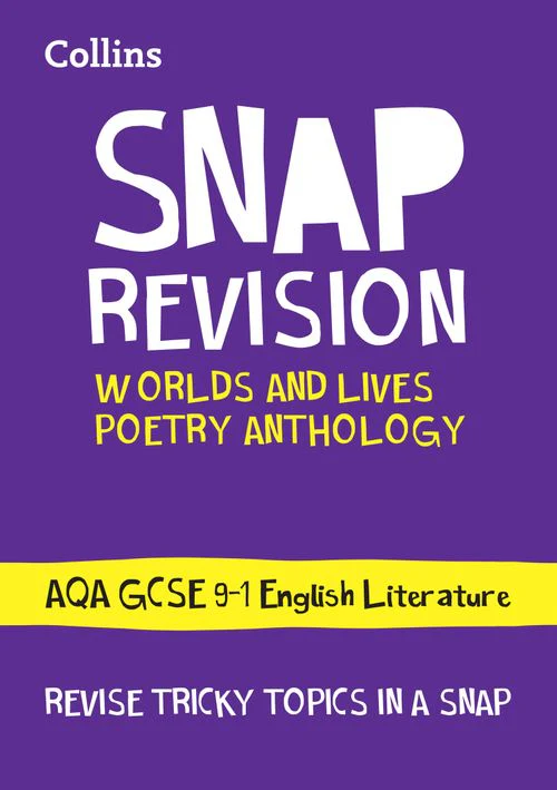 Collins GCSE Grade 9-1 SNAP Revision - Worlds and Lives Poetry Cluster AQA GCSE 9-1 English Literature Revision Guide: Ideal for the 2026 and 2027 exams