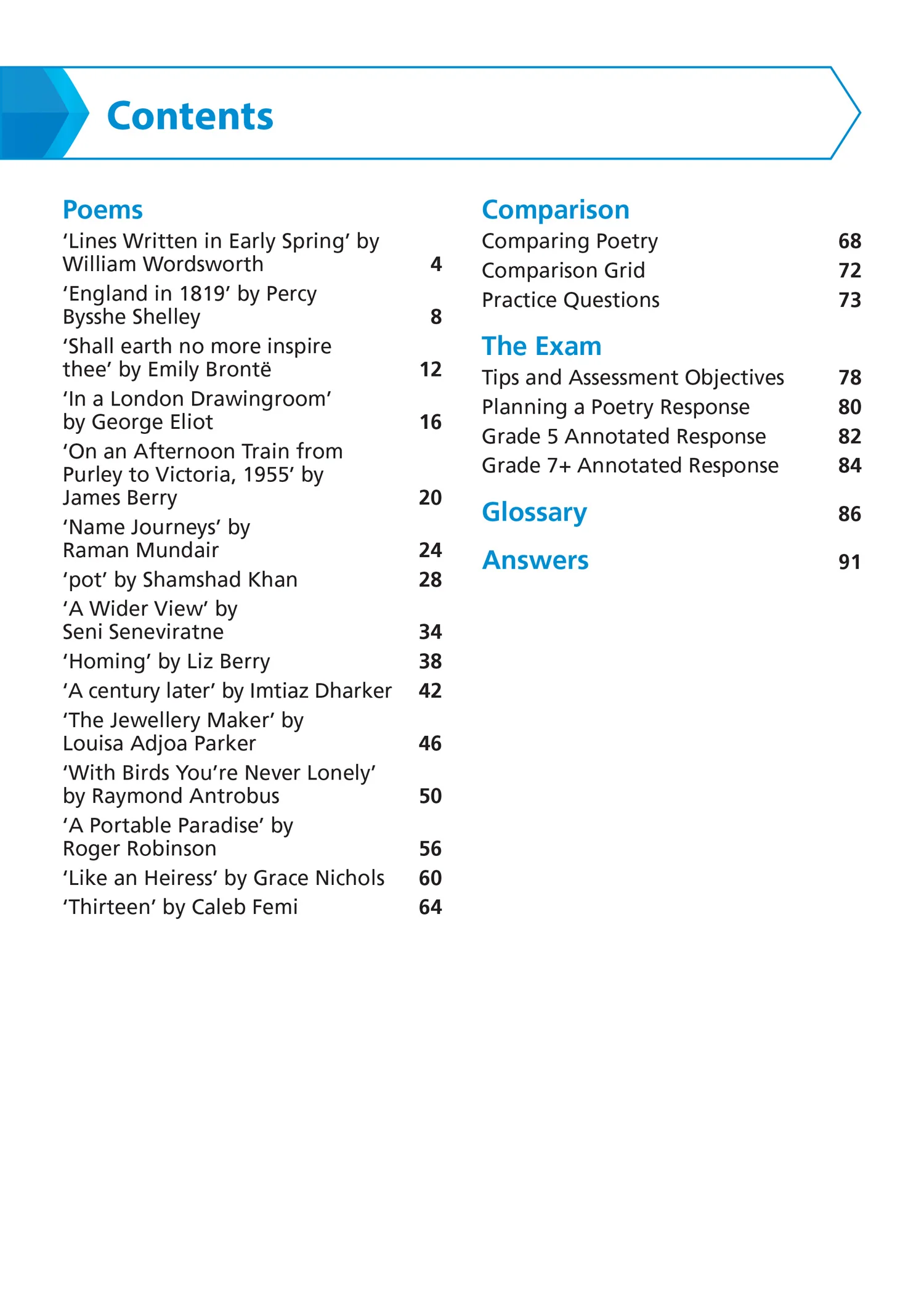 Collins GCSE Grade 9-1 SNAP Revision - Worlds and Lives Poetry Cluster AQA GCSE 9-1 English Literature Revision Guide: Ideal for the 2026 and 2027 exams - Image 2