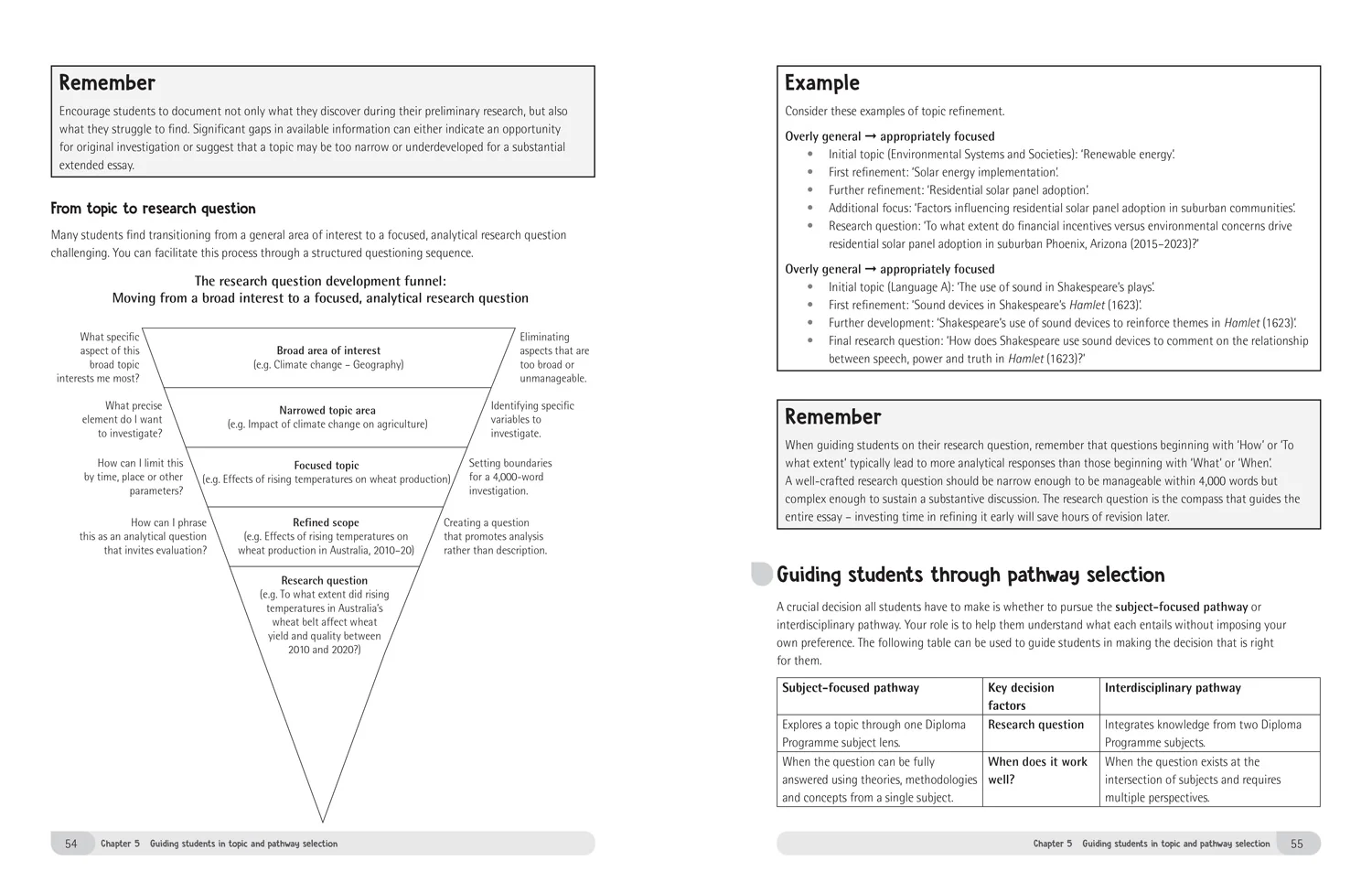 Diploma Programme - Extended Essay: Coordinator and Supervisor Handbook - Image 5