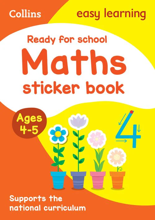 Easy Learning - Ready for school: maths Sticker Book Ages 4-5