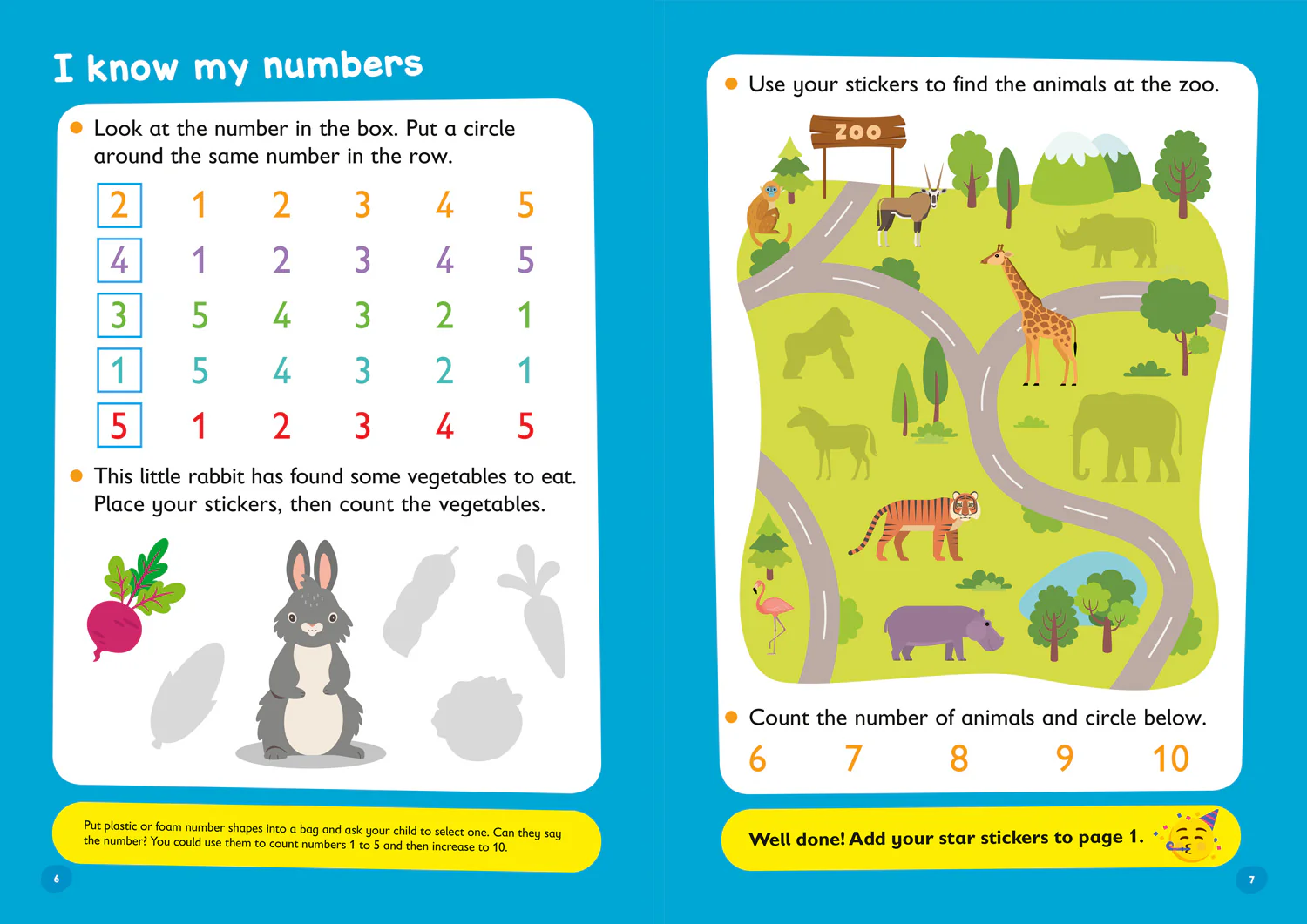 Easy Learning - Starting preschool Sticker Book Ages 3-4 - Image 3