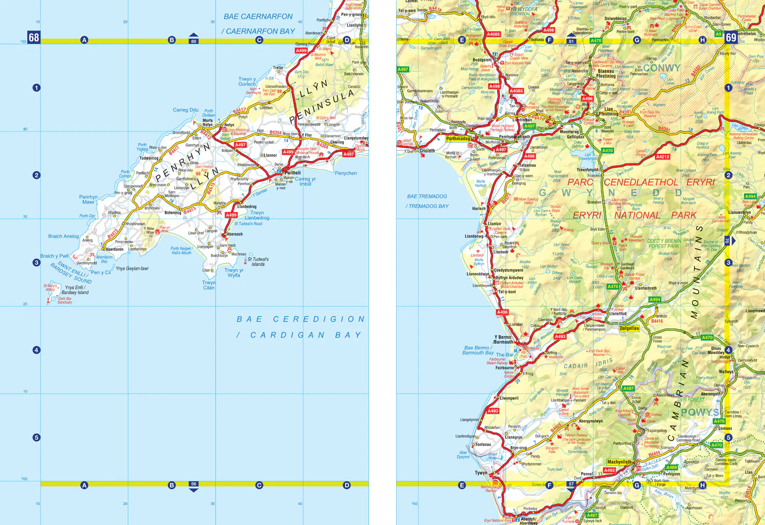 A -Z Great Britain Super Scale Road Atlas 2027 (A3 Spiral): Easy to read map of Great Britain - Image 3