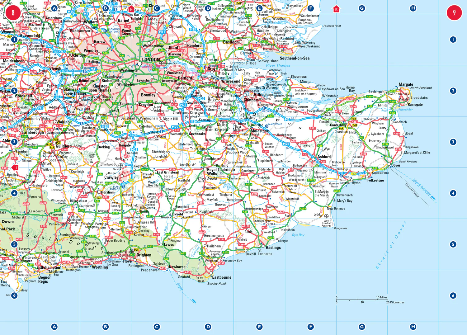Collins Road Atlas - Collins Handy Road Atlas Britain and Ireland 2027 (A5 Spiral): Clear, easy-to-read mapping - Image 2