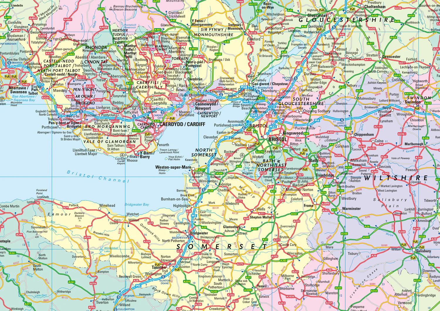 Collins Road Atlas - Collins Road Map of Britain 2027 (Folded Map): Clear, easy-to-read mapping - Image 5