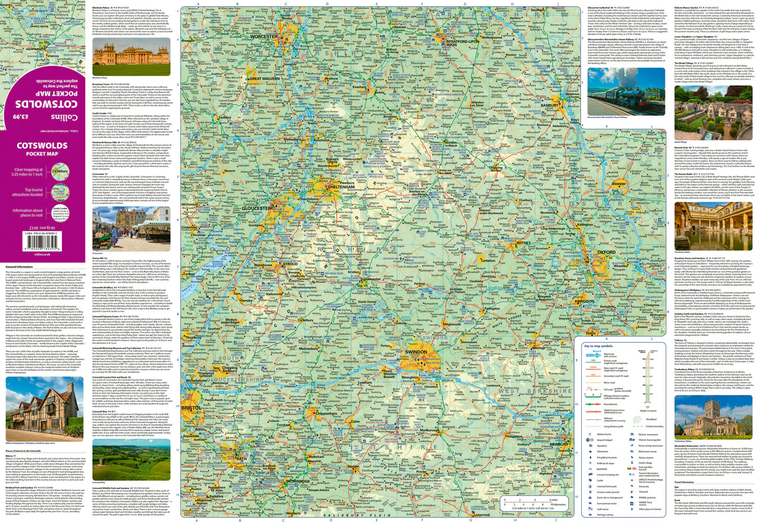 Cotswolds Pocket Map: The perfect way to explore the Cotswolds - Image 2