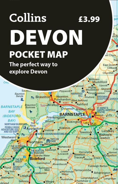Devon Pocket Map: The perfect way to explore Devon