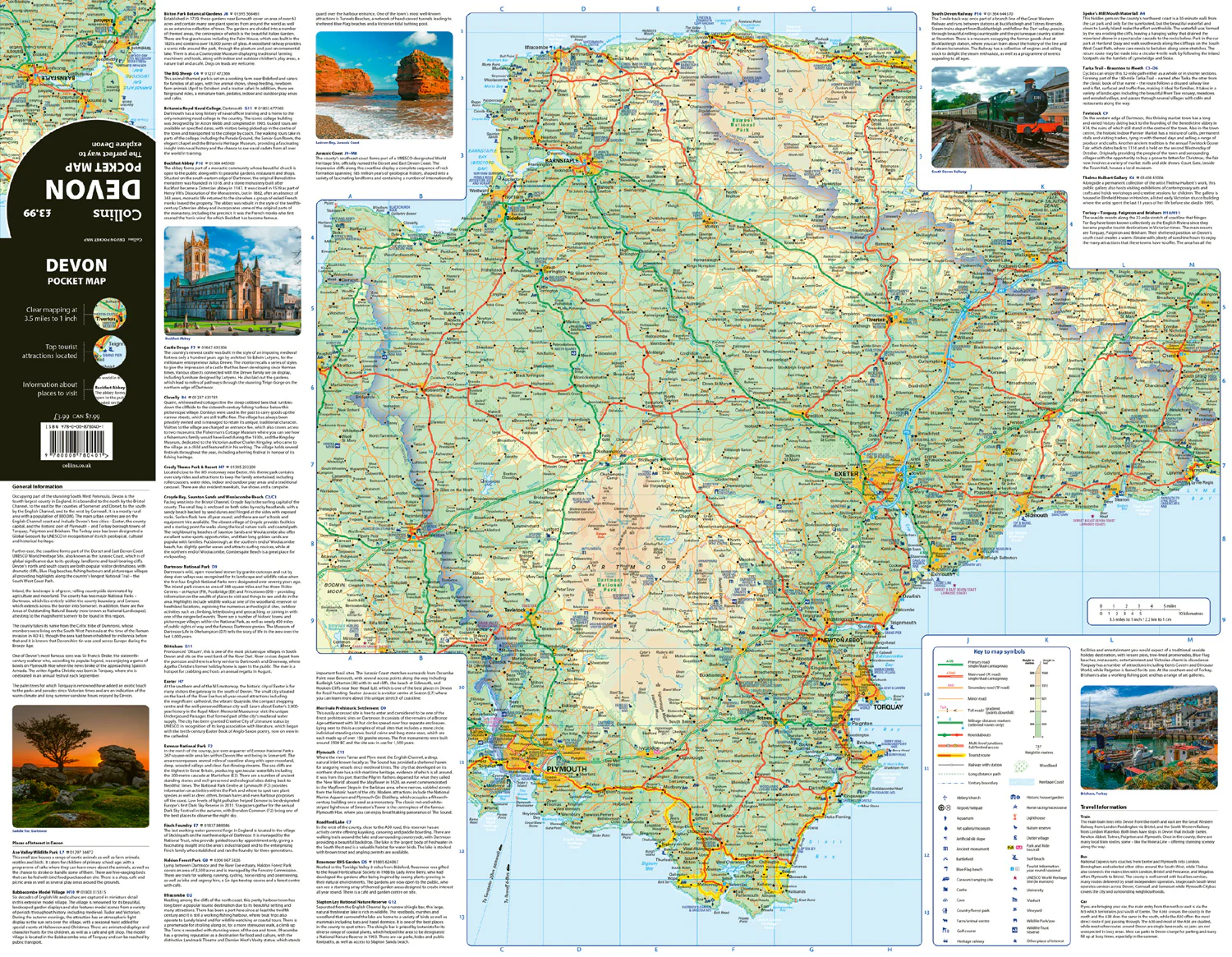 Devon Pocket Map: The perfect way to explore Devon - Image 2