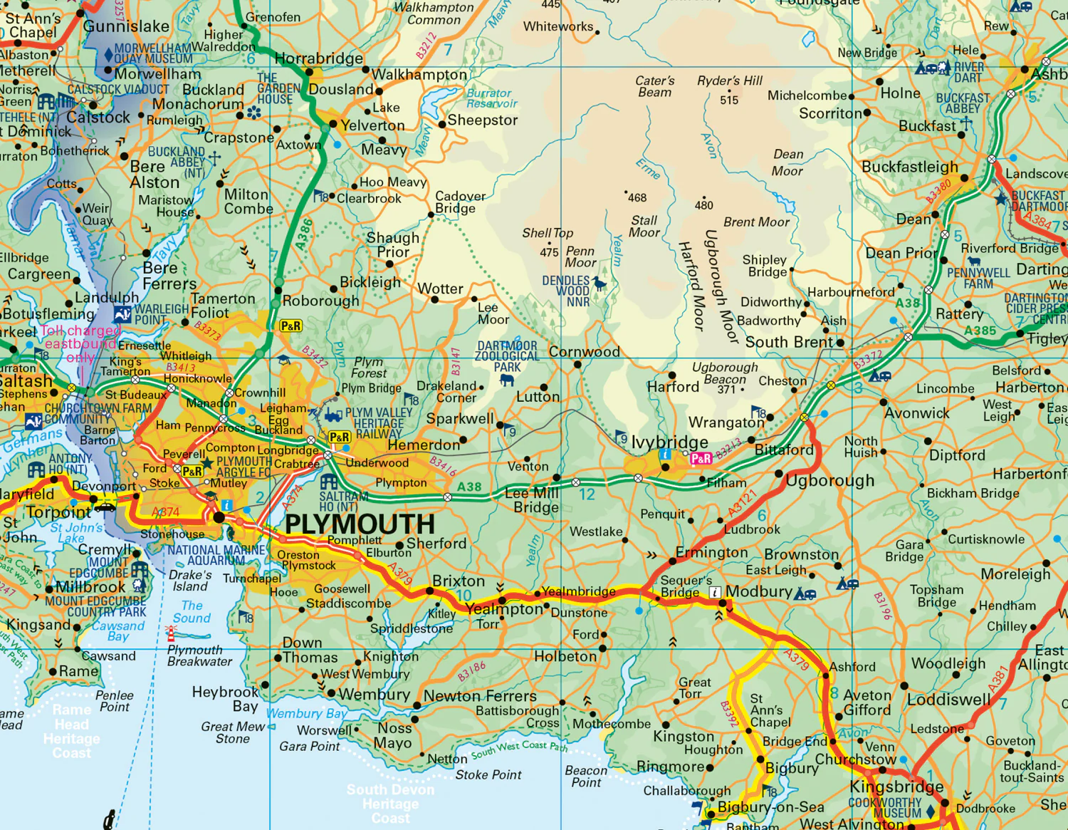 Devon Pocket Map: The perfect way to explore Devon - Image 4