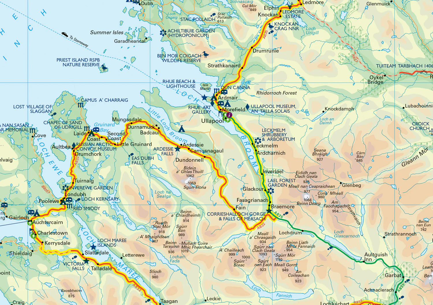 NC500 Pocket Map: Plan your adventure on Scotland’s North Coast 500 route (New Third edition) - Image 4