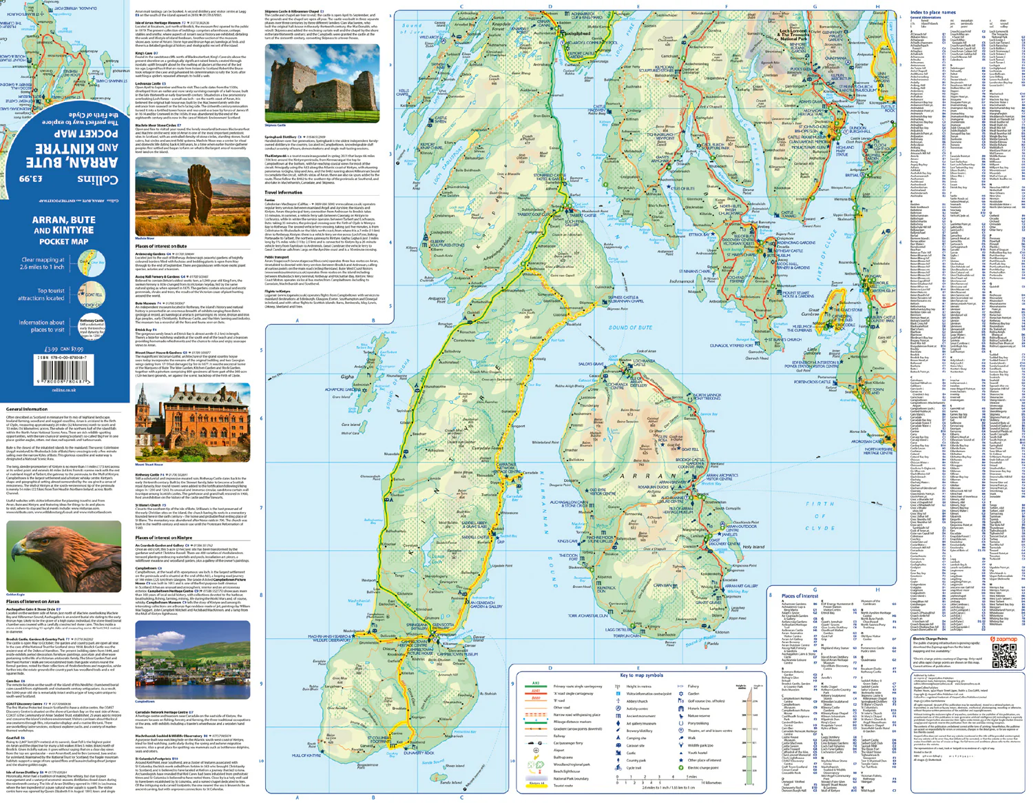 Arran, Bute and Kintyre Pocket Map: The perfect way to explore the Firth of Clyde - Image 2