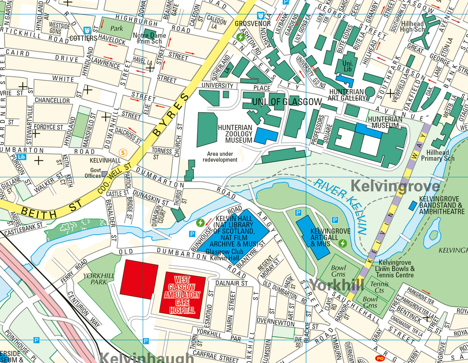 Glasgow Pocket Map: The perfect way to explore Glasgow (Third edition) - Image 5