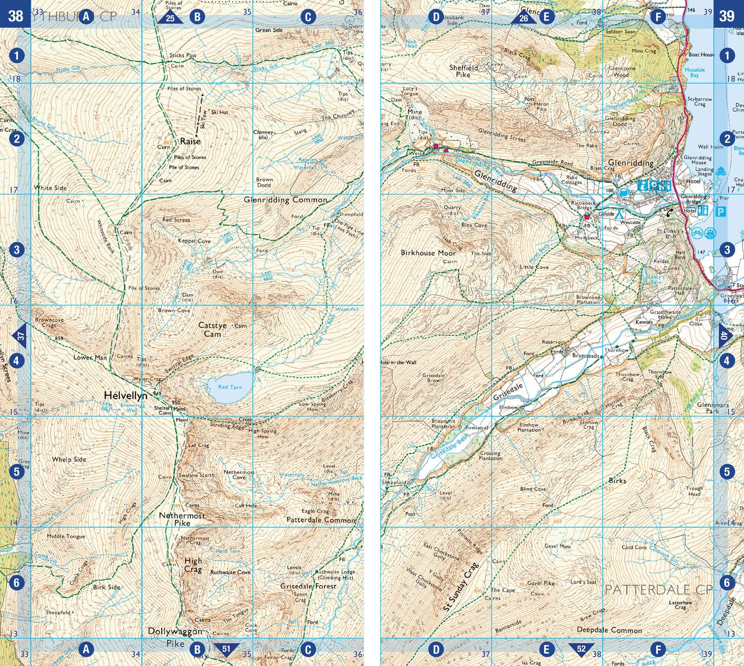 A -Z Adventure Series - Lake District Adventure Atlas: with Ordnance Survey Mapping (Second edition) - Image 3
