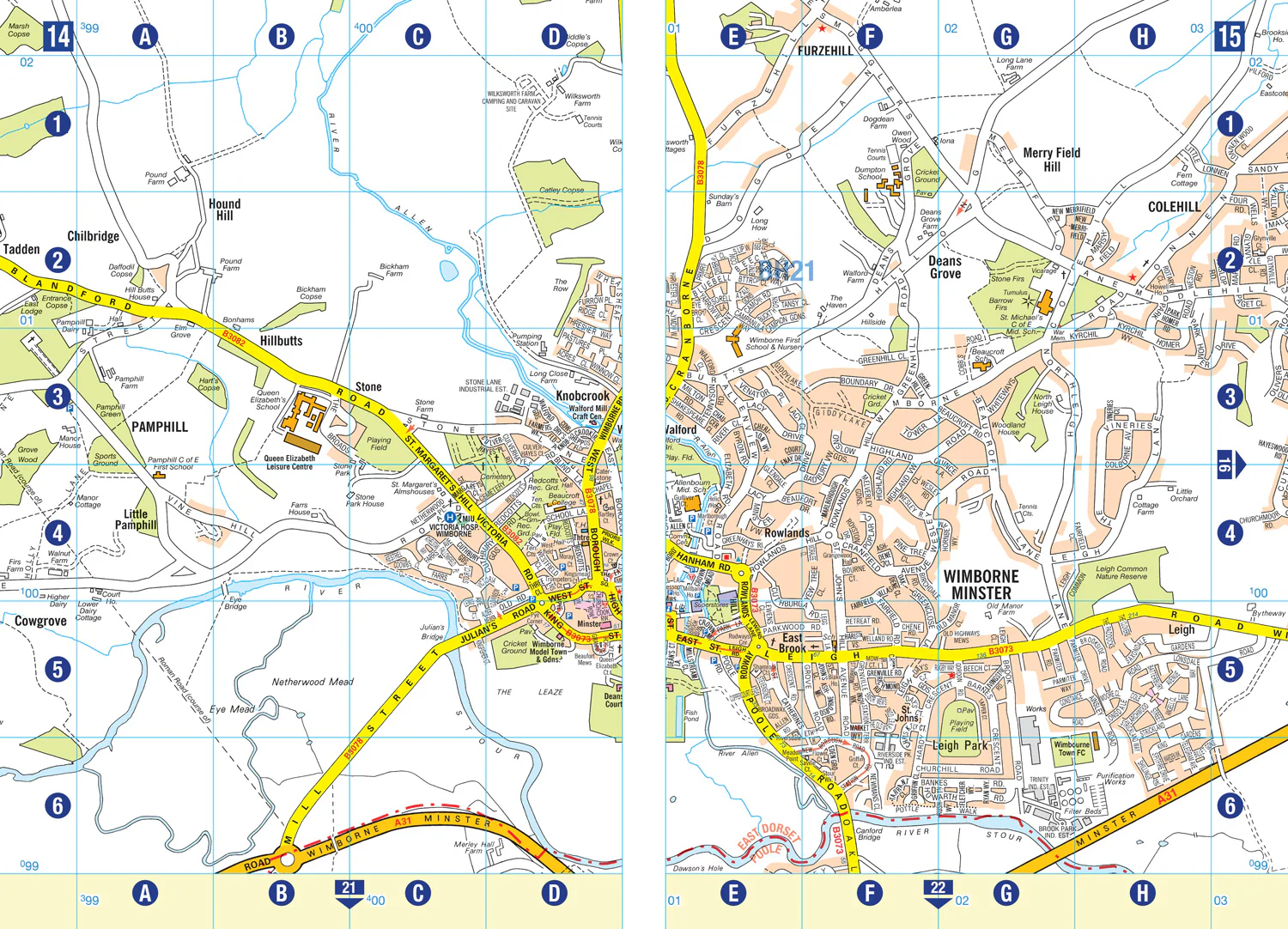 Bournemouth A-Z Street Atlas: Navigate your way around Bournemouth with ease using trusted mapping (A5) (Tenth edition) - Image 3