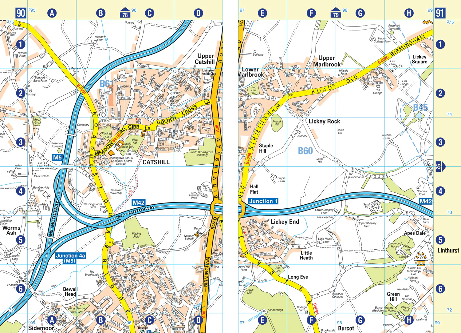 Birmingham A-Z Street Atlas: Accurate street map for easy navigation (A5) (Ninth edition) - Image 4