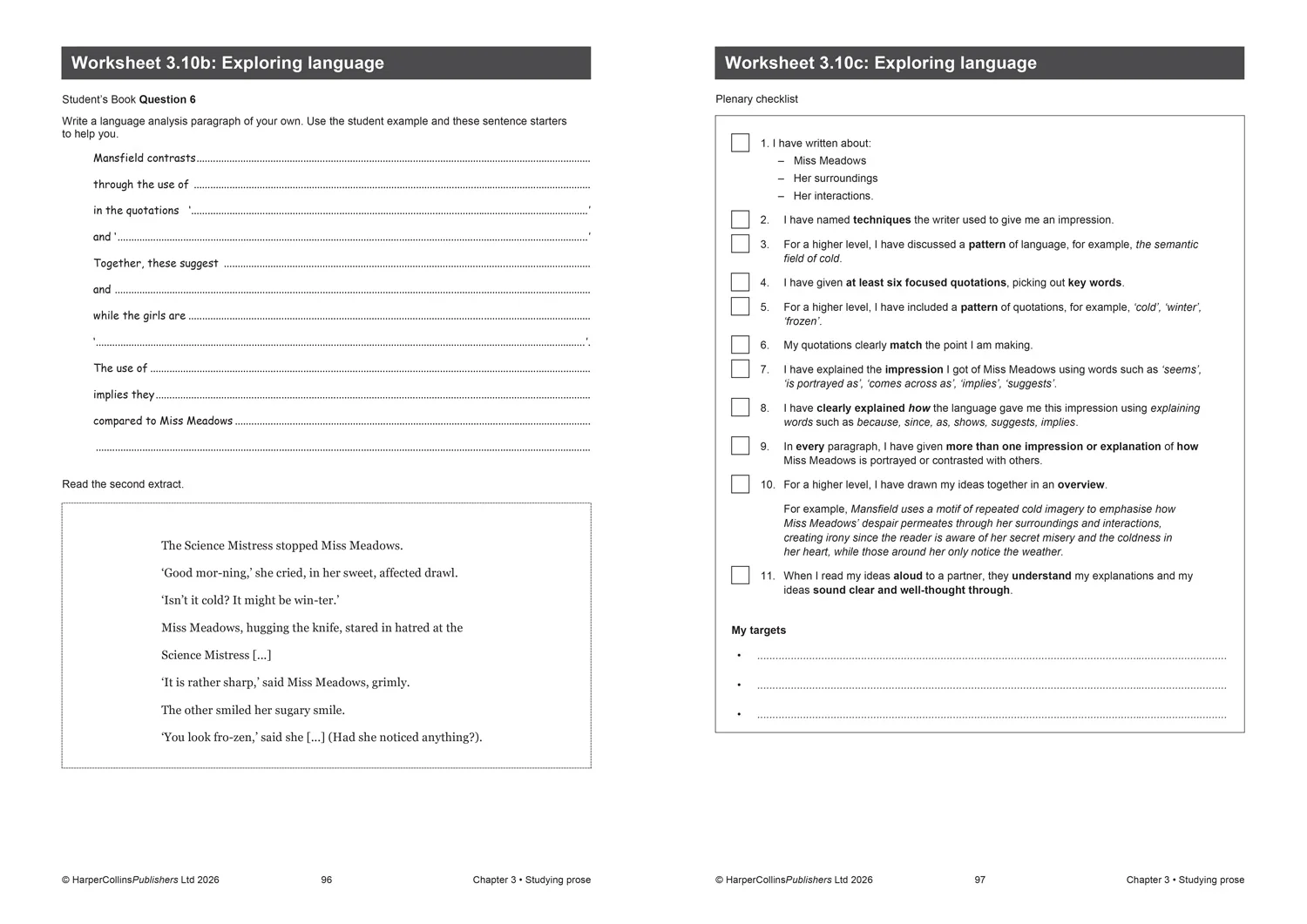 Collins Cambridge IGCSE™ - Cambridge IGCSE™ Literature in English Teacher’s Guide: (Second edition) - Image 3