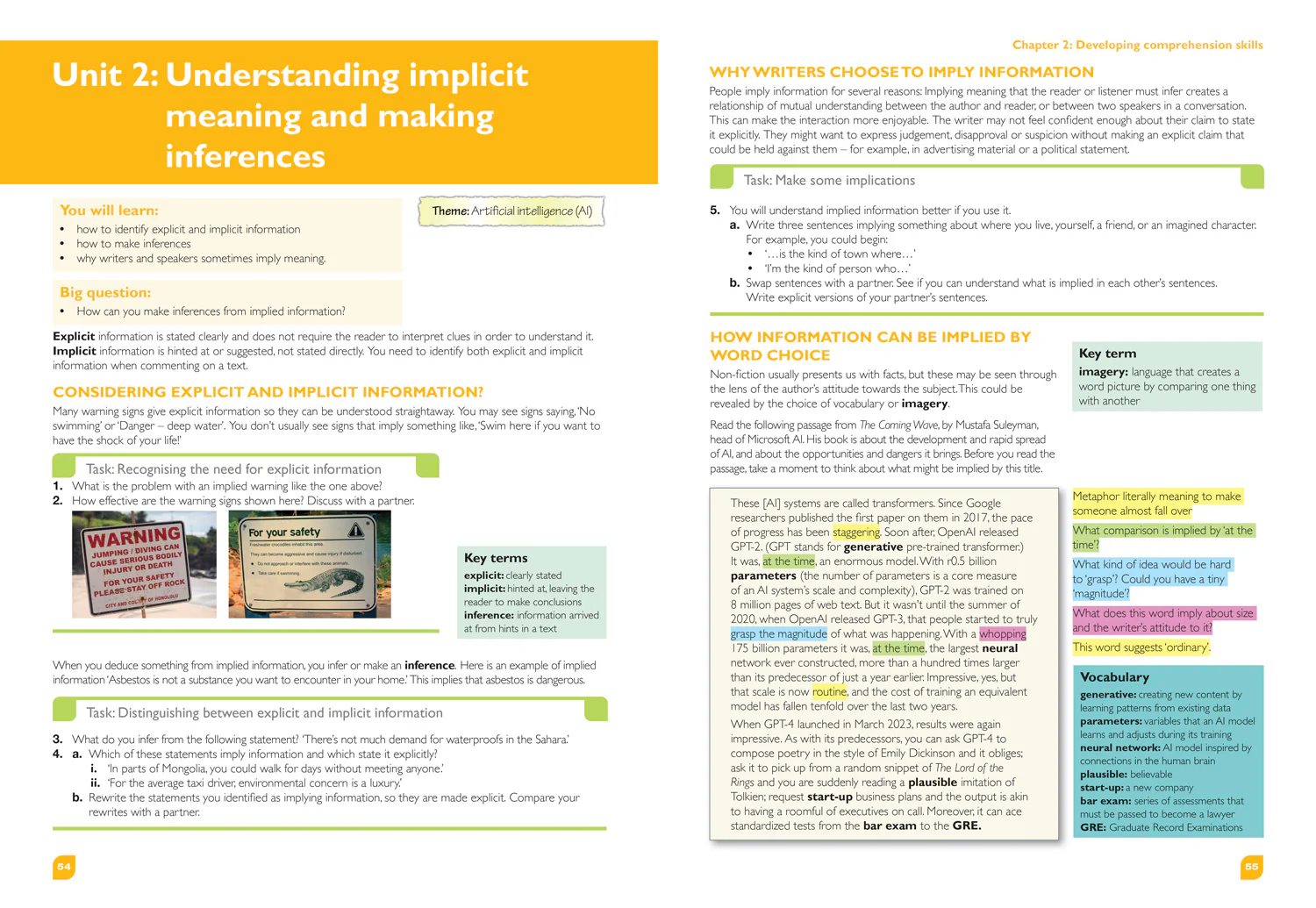Collins Cambridge International AS & A Level - Cambridge International AS Level English General Paper Student's Book - Image 4