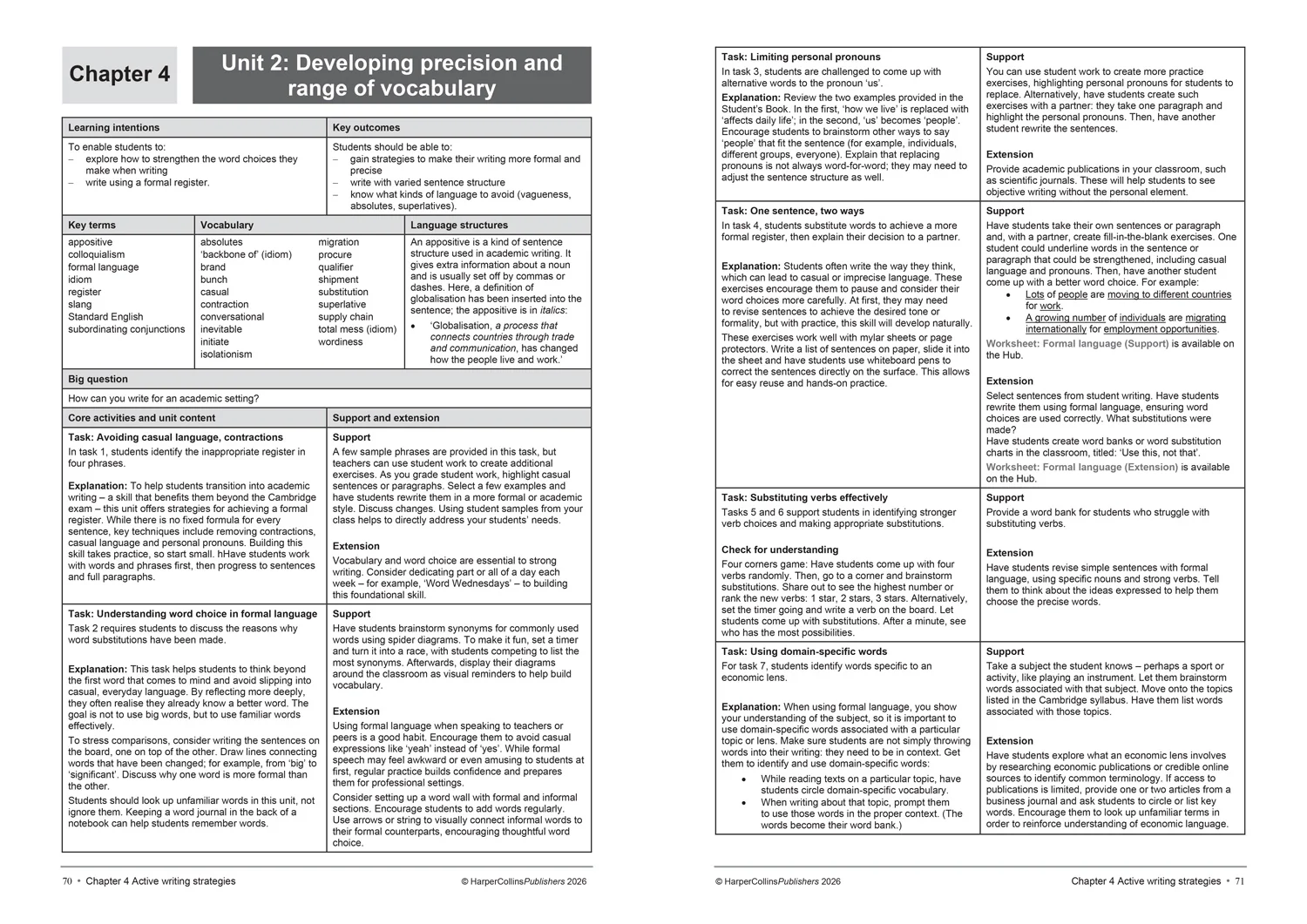 Collins Cambridge International AS & A Level - Cambridge International AS Level English General Paper Teacher’s Guide - Image 3
