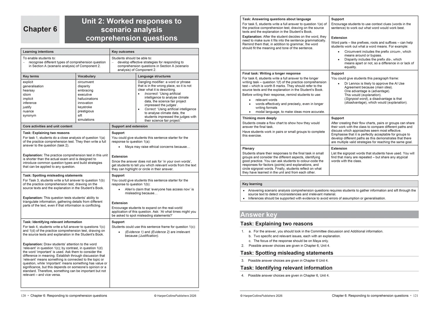 Collins Cambridge International AS & A Level - Cambridge International AS Level English General Paper Teacher’s Guide - Image 5