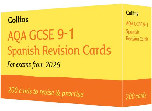 Collins GCSE Grade 9-1 Revision - AQA GCSE 9-1 Spanish Vocabulary Revision Cards: Ideal for the 2026 and 2027 exams (Second edition)