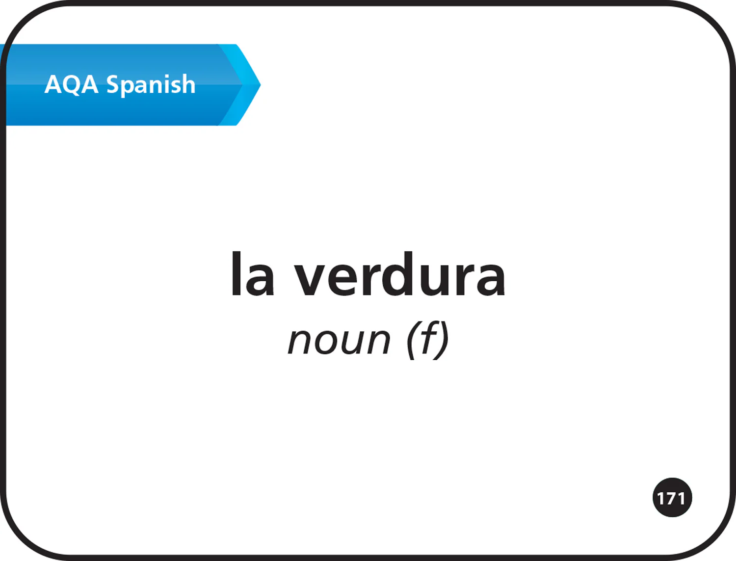 Collins GCSE Grade 9-1 Revision - AQA GCSE 9-1 Spanish Vocabulary Revision Cards: Ideal for the 2026 and 2027 exams (Second edition) - Image 5
