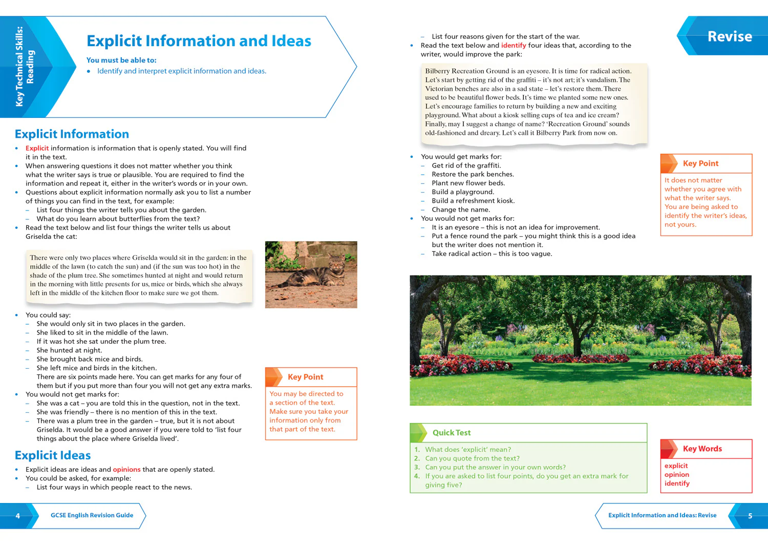 Collins GCSE Grade 9-1 SNAP Revision - AQA GCSE 9-1 English Language Reading (Papers 1 & 2) Revision Guide: Ideal for the 2026 and 2027 exams (Second edition) - Image 3