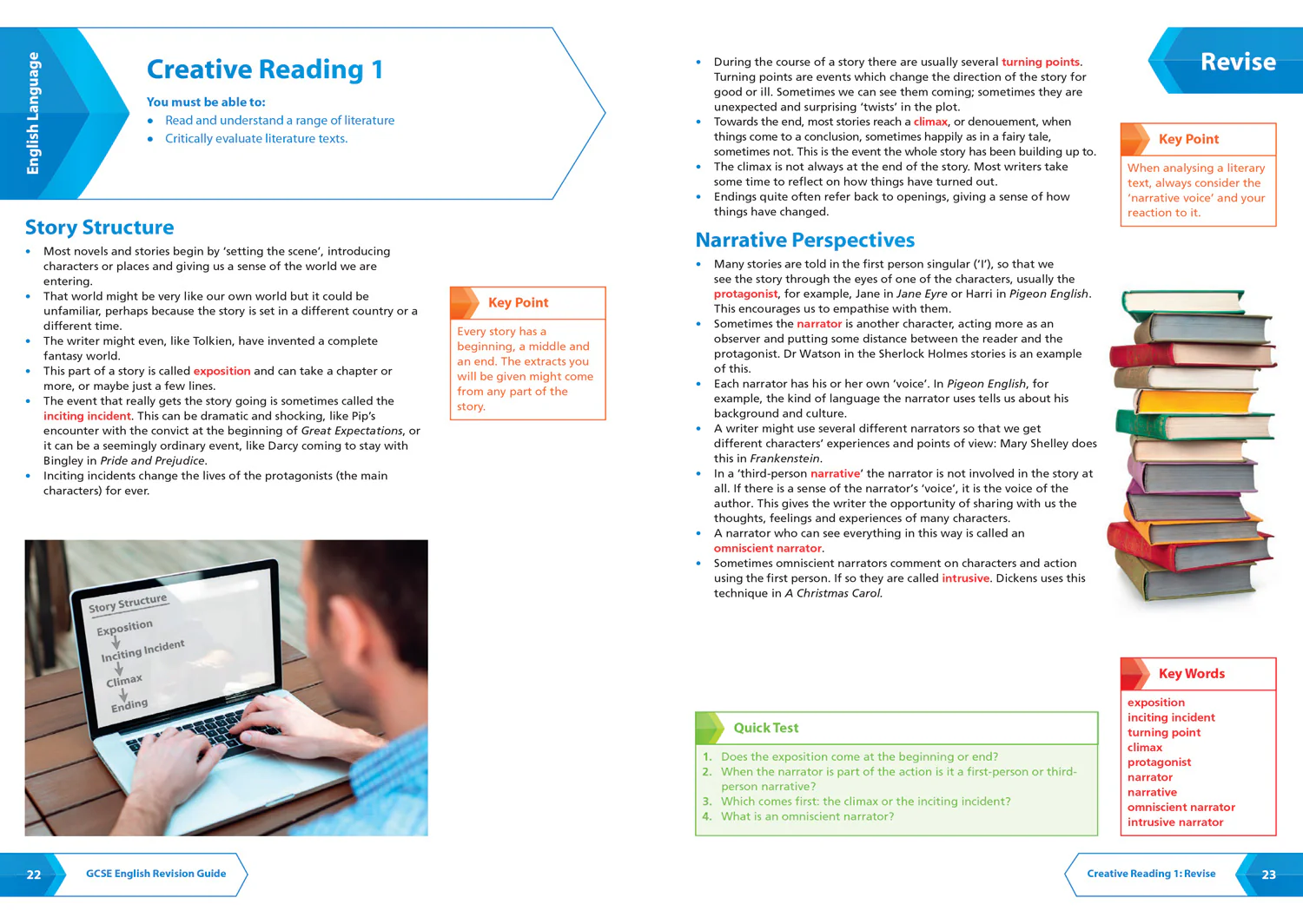 Collins GCSE Grade 9-1 SNAP Revision - AQA GCSE 9-1 English Language Reading (Papers 1 & 2) Revision Guide: Ideal for the 2026 and 2027 exams (Second edition) - Image 5