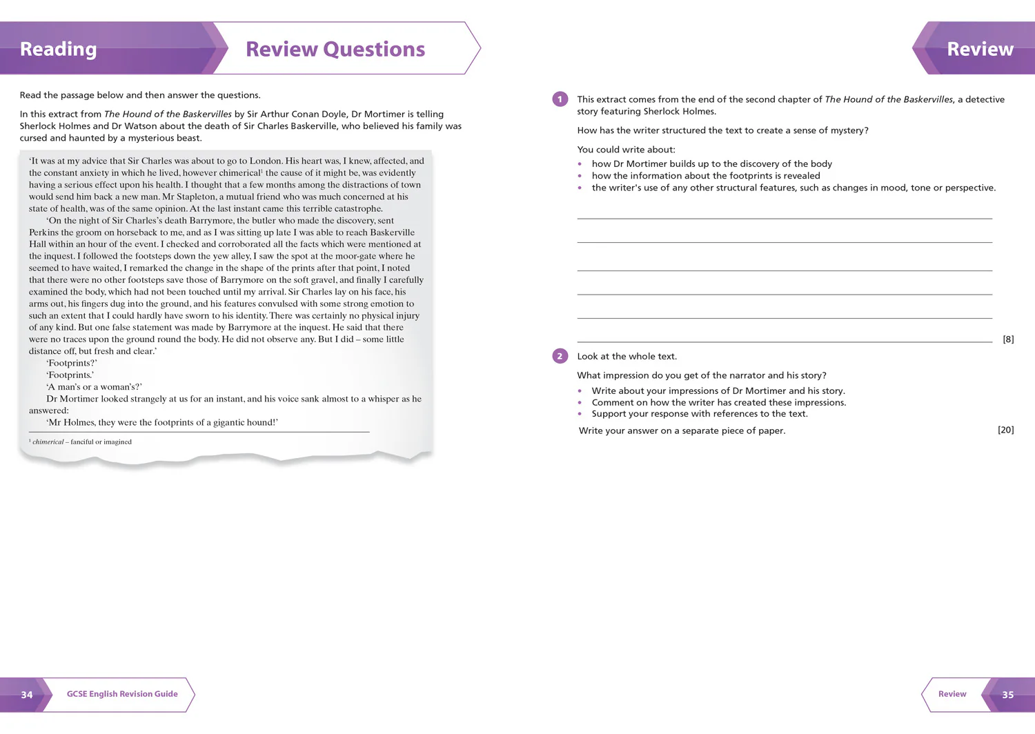 Collins GCSE Grade 9-1 SNAP Revision - AQA GCSE 9-1 English Language Reading (Papers 1 & 2) Revision Guide: Ideal for the 2026 and 2027 exams (Second edition) - Image 6