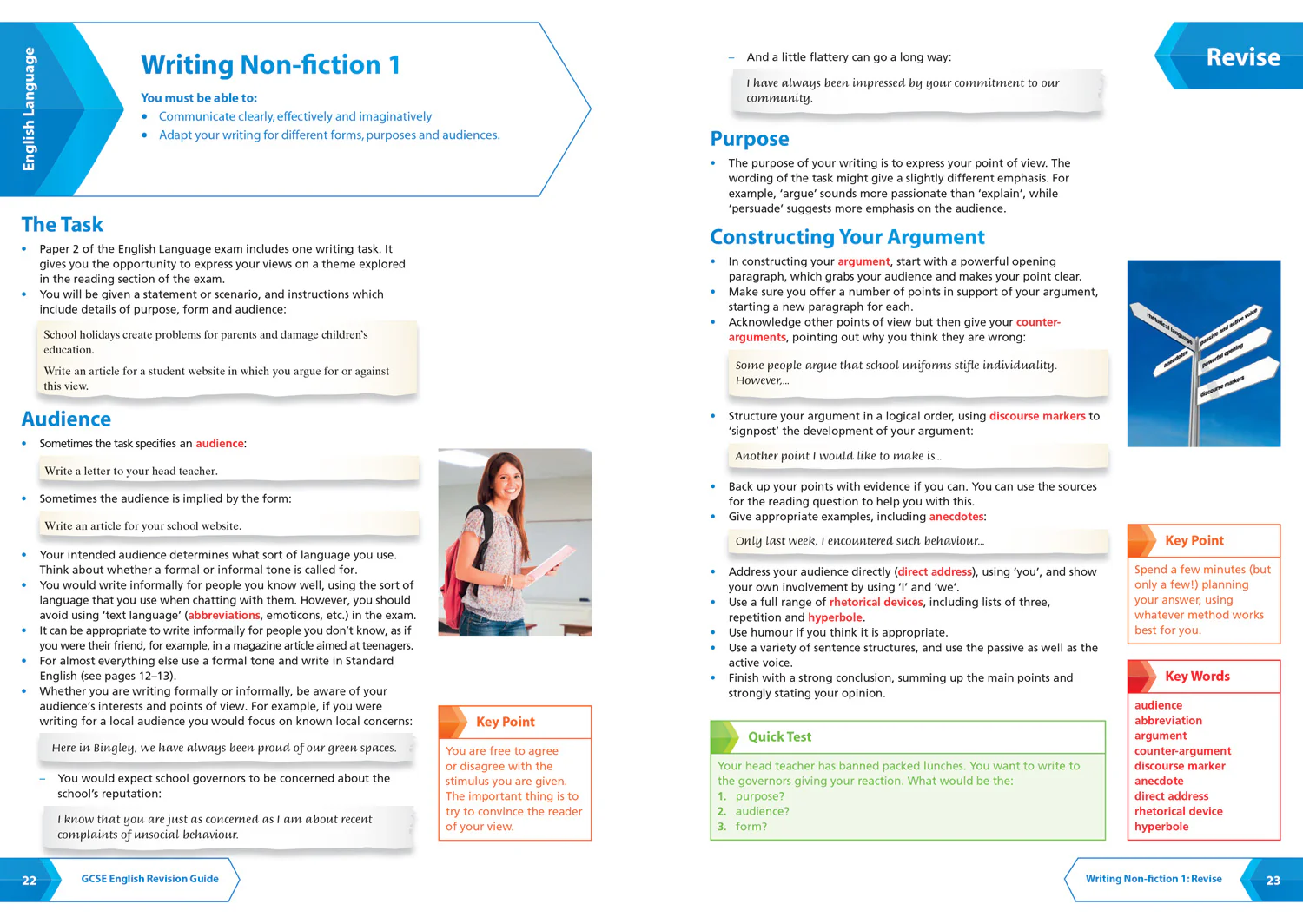 Collins GCSE Grade 9-1 SNAP Revision - AQA GCSE 9-1 English Language Writing (Papers 1 & 2) Revision Guide: Ideal for the 2026 and 2027 exams (Second edition) - Image 5