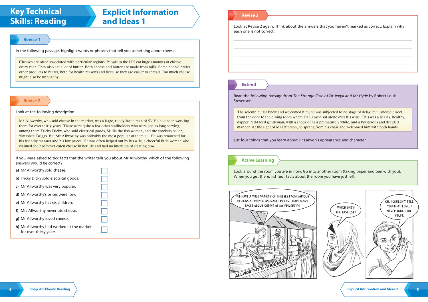 Collins GCSE Grade 9-1 SNAP Revision - AQA GCSE 9-1 English Language Reading (Papers 1 & 2) Workbook: Ideal for the 2026 and 2027 exams (Second edition) - Image 3