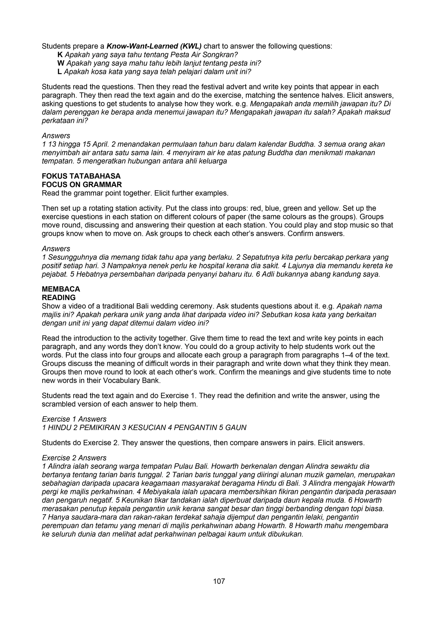 Collins Cambridge IGCSE™ - Cambridge IGCSE™ Malay as a Foreign Language Teacher’s Guide: (Third edition) - Image 3
