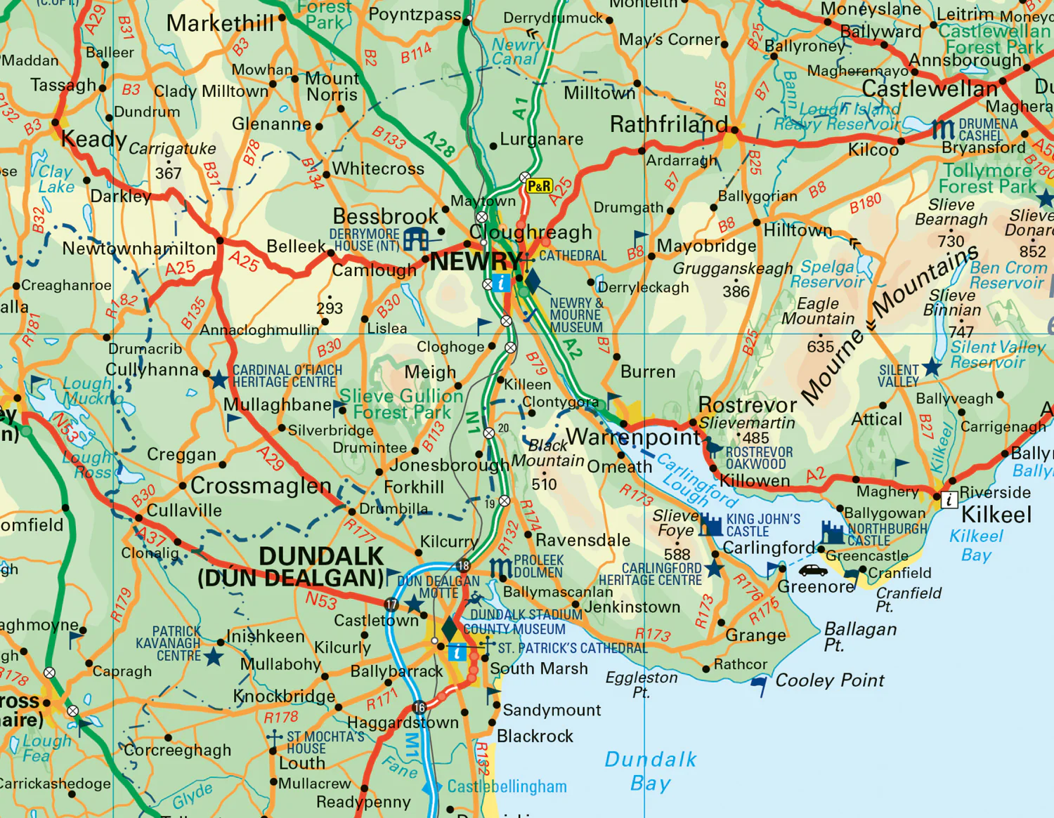 Northern Ireland Pocket Map: The perfect way to explore Northern Ireland (Second edition) - Image 4