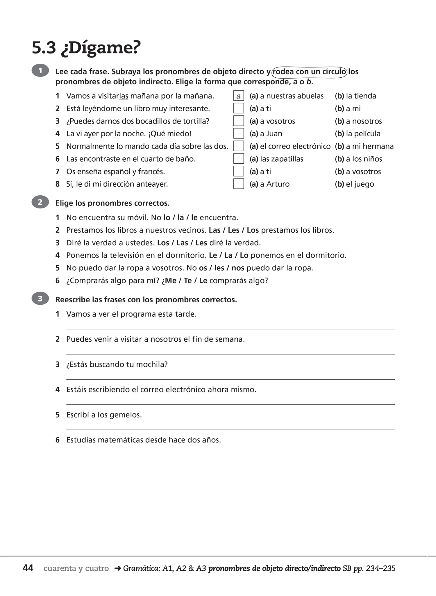 Collins Cambridge IGCSE™ - Cambridge IGCSE™ Spanish Workbook: (Second edition) - Image 3
