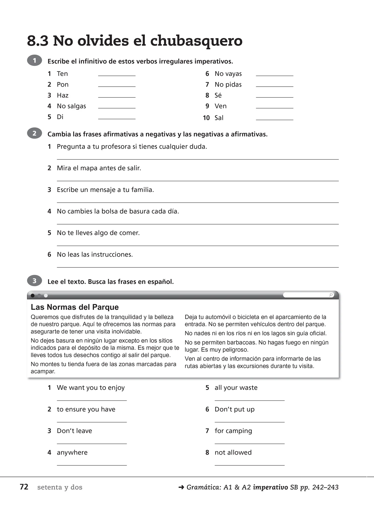 Collins Cambridge IGCSE™ - Cambridge IGCSE™ Spanish Workbook: (Second edition) - Image 4