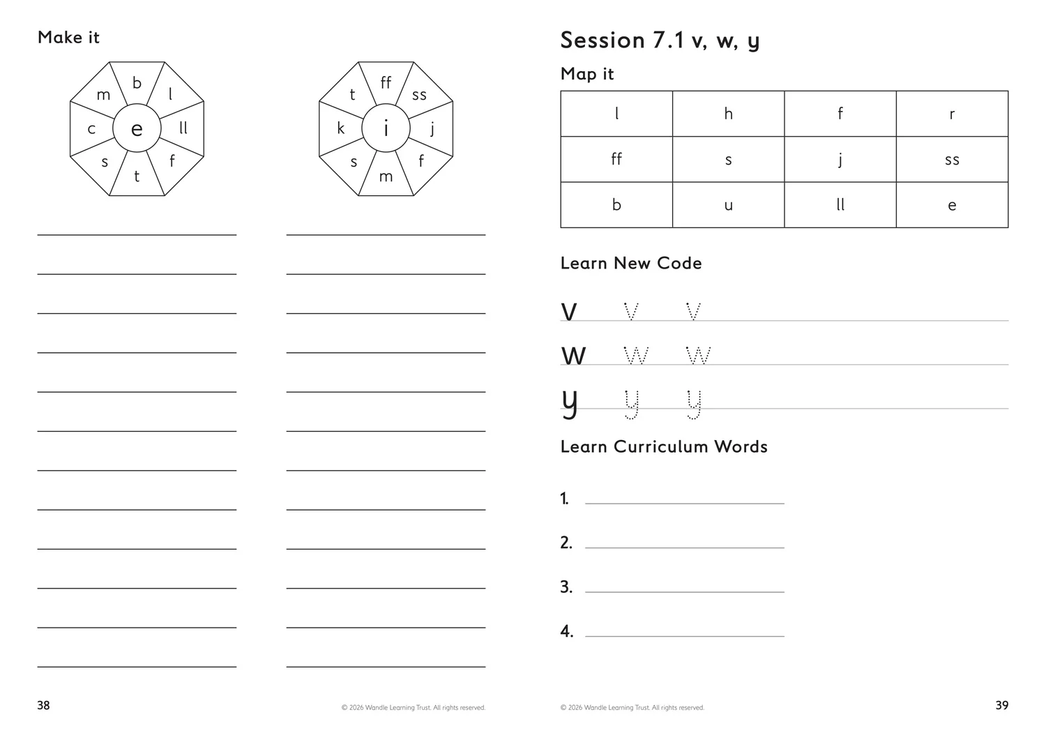 Little Wandle Code - Start the Code Student Workbook - Image 3