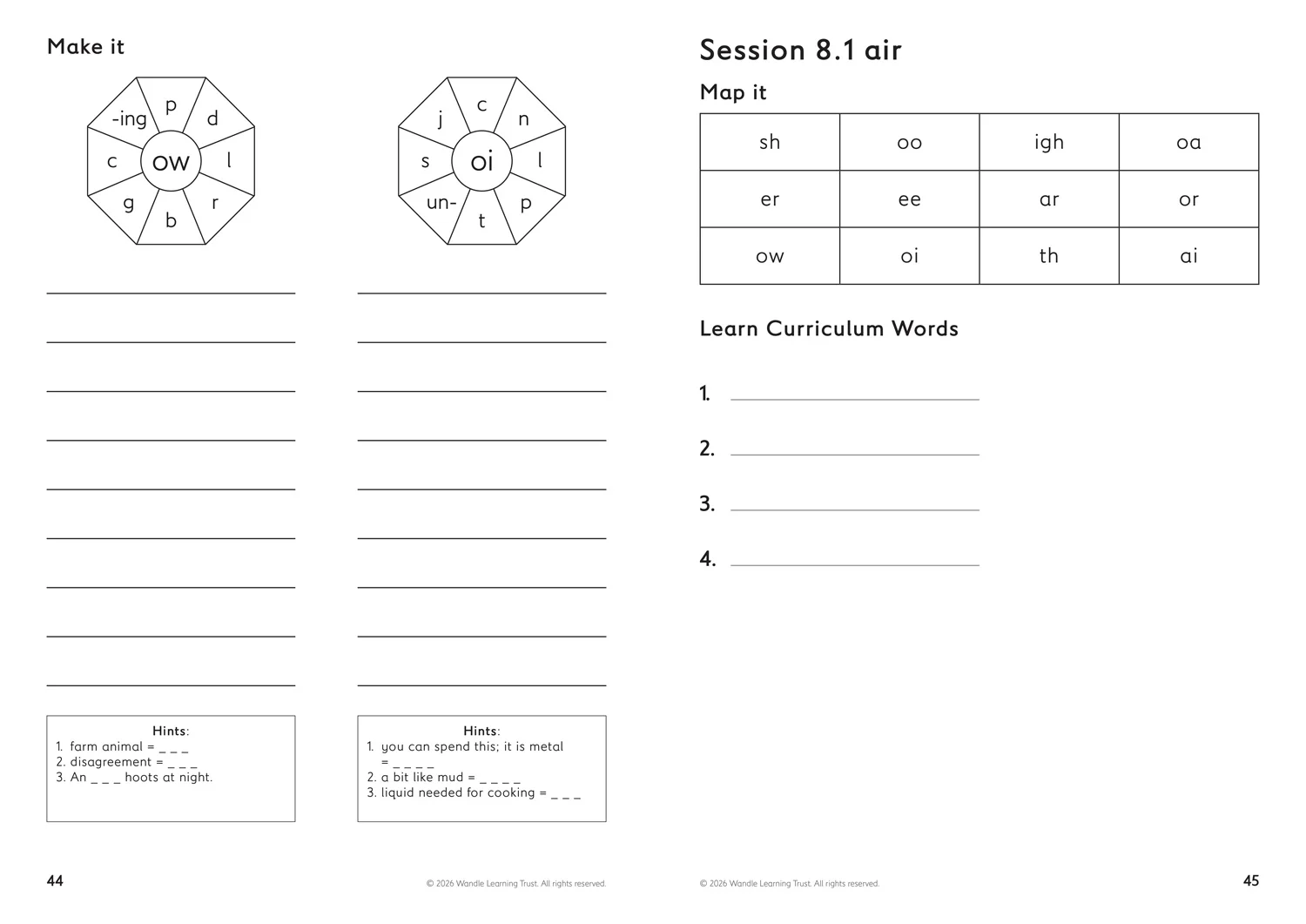 Little Wandle Code - Grow the Code Student Workbook - Image 3