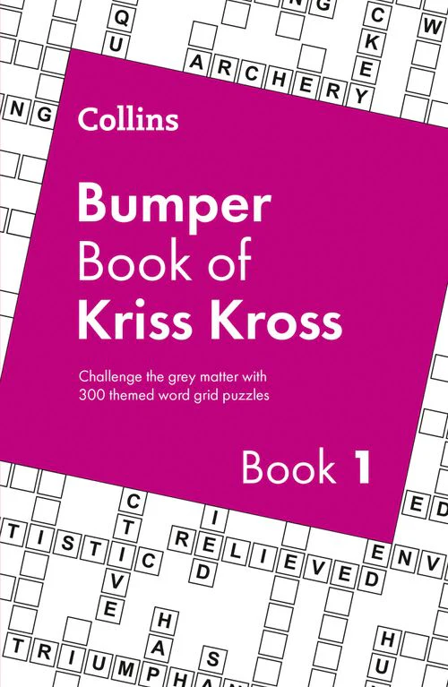Collins Kriss Kross - Collins Bumper Book of Kriss Kross book 1: 300 themed word grid puzzles