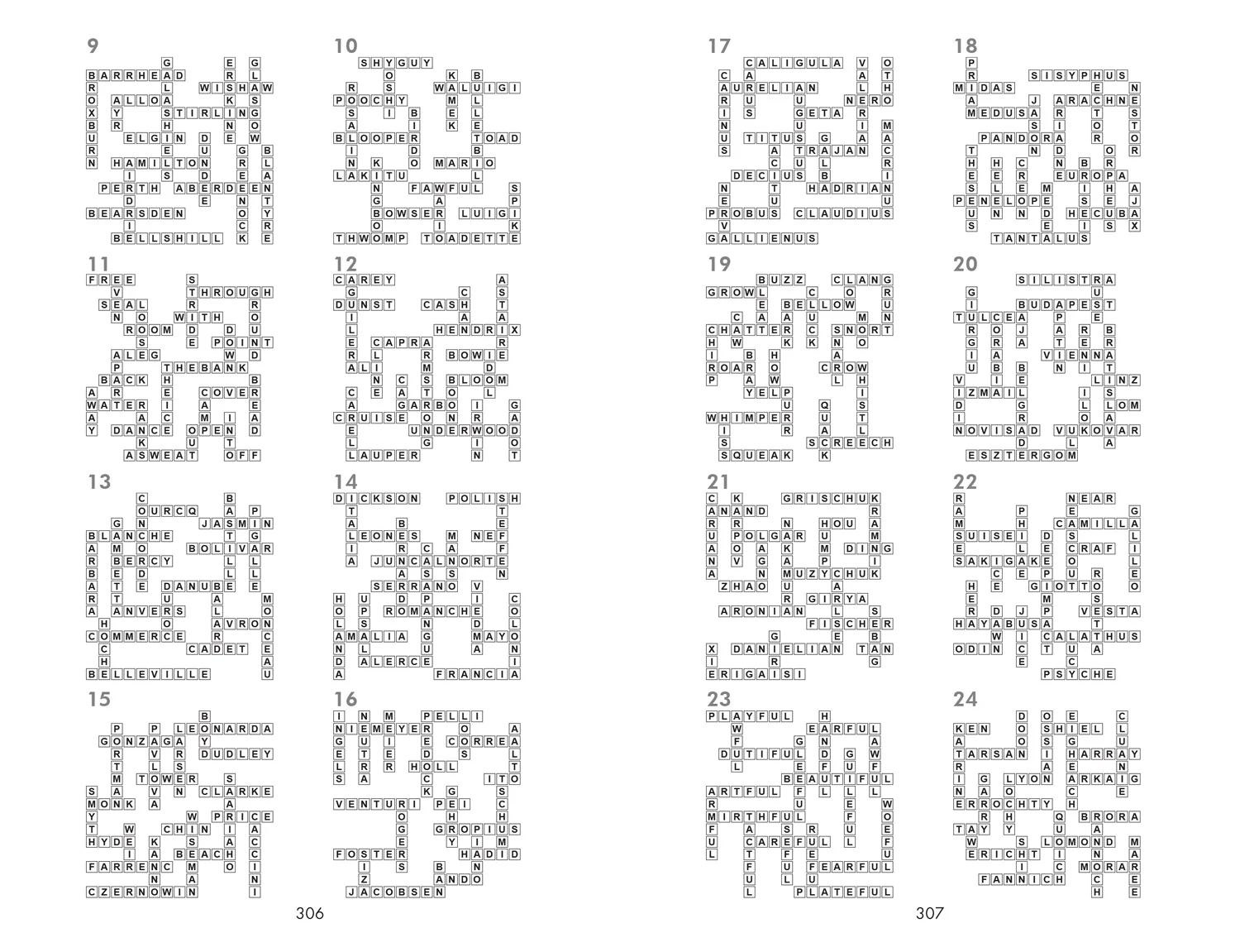 Collins Kriss Kross - Collins Bumper Book of Kriss Kross book 1: 300 themed word grid puzzles - Image 3