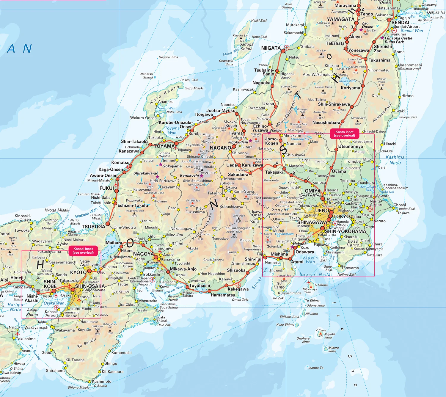 Collins Rail Map of Japan: Plan your flight-free Japanese adventure - Image 4